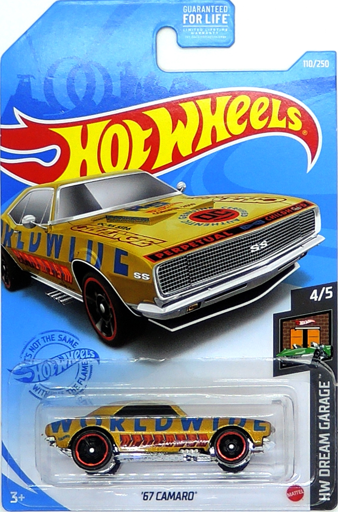 Hot Wheels - '67 Camaro Gold (B7)