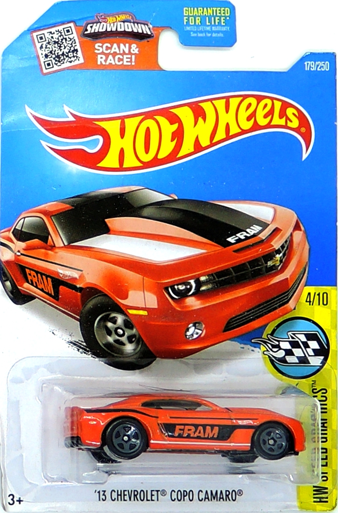 Hot Wheels - '13 Chevrolet Copo Camaro Orange (B5)