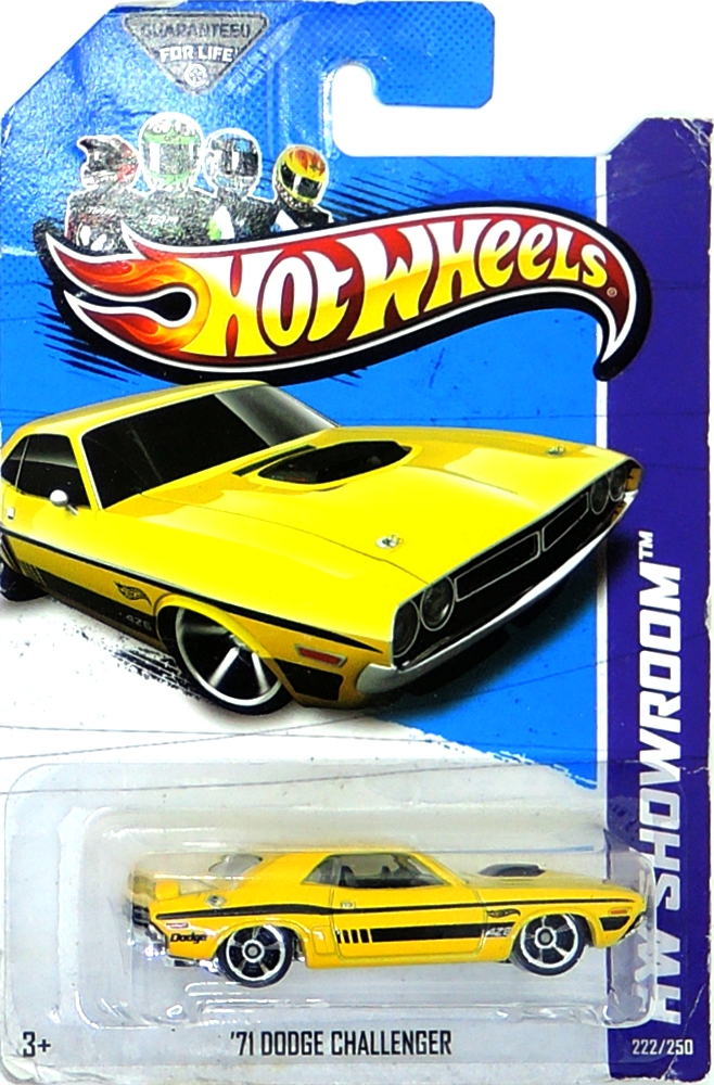 Hot Wheels - '71 Dodge Challenger Yellow (B5)