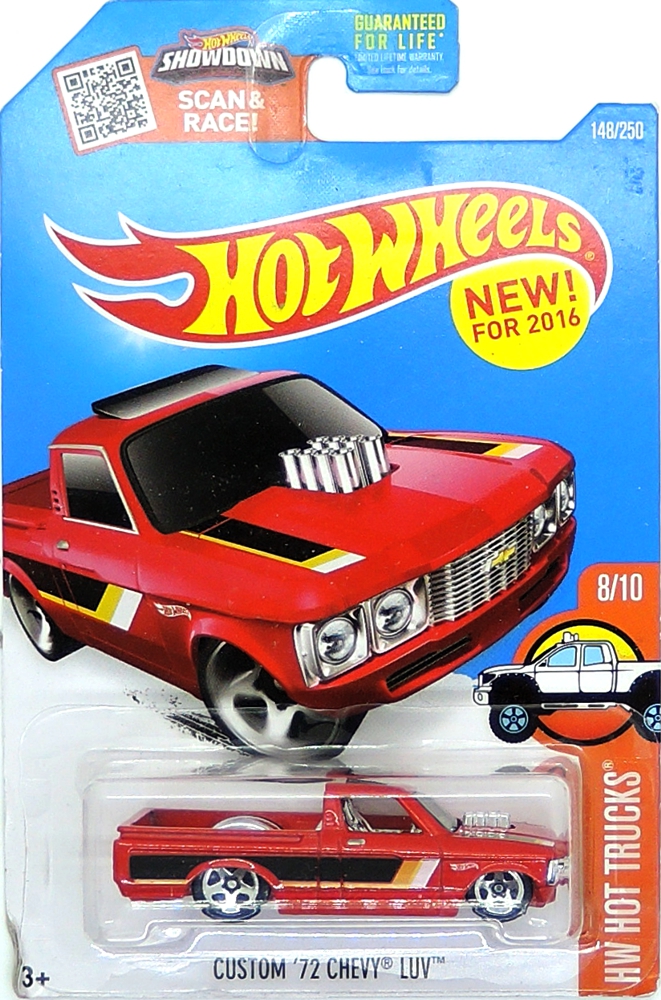 Hot Wheels - Custom '72 Chevy LUV Red (B7)