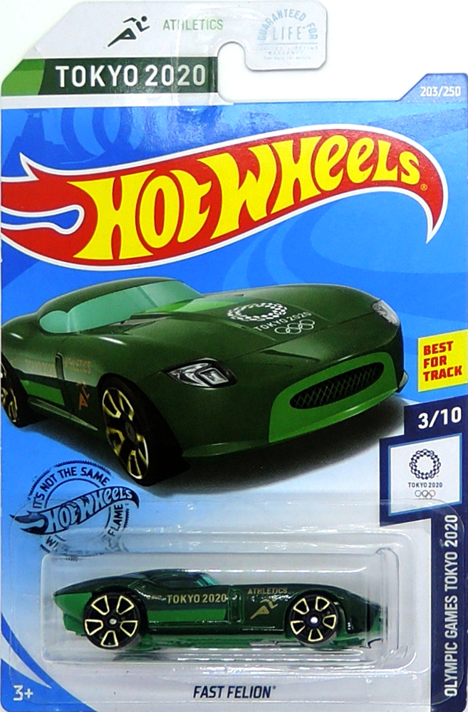 Hot Wheels - Fast Felion Green (Tokyo 2020)