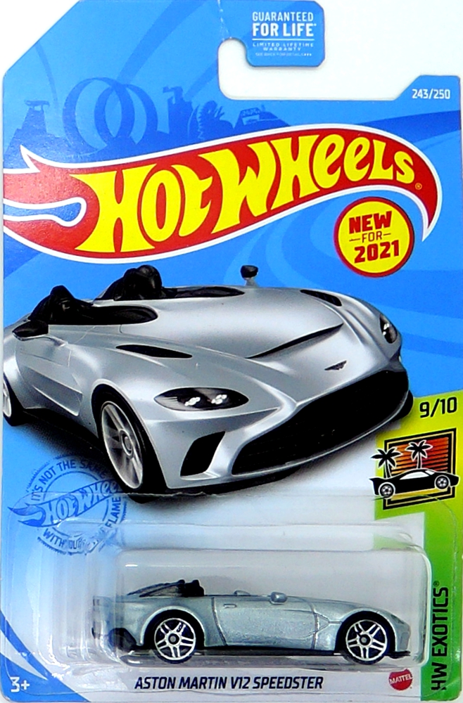 Hot Wheels - Aston Martin V12 Speedster Silver (B8)