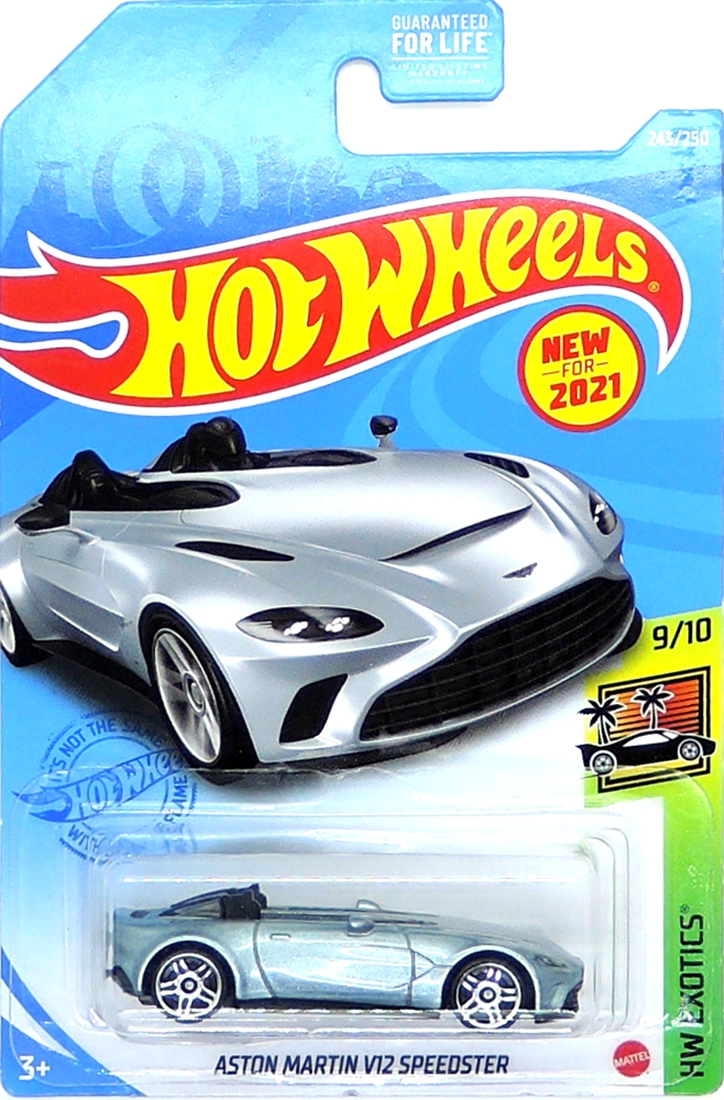 Hot Wheels - Aston Martin V12 Speedster Silver (B1)