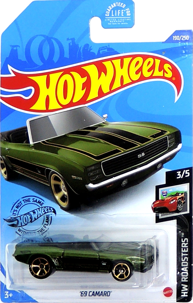 Hot Wheels - '69 Camaro Green (B8)