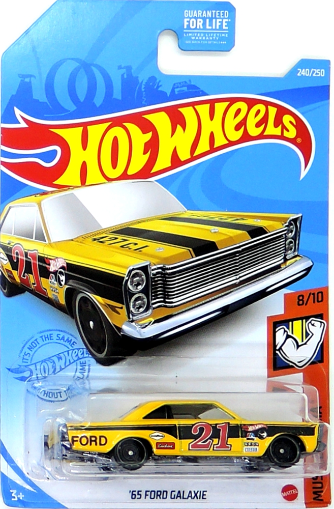 Hot Wheels - '65 Ford Galaxie Yellow (B8)