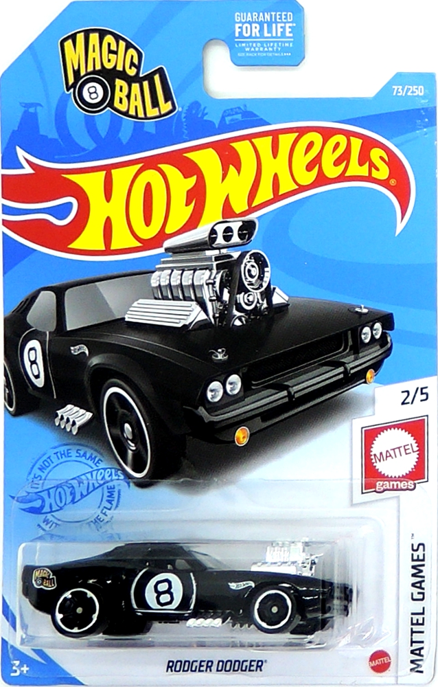 Hot Wheels - Rodger Dodger Black (B8)