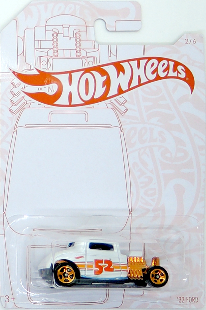 Hot Wheels - '32 Ford White-copper (B9)