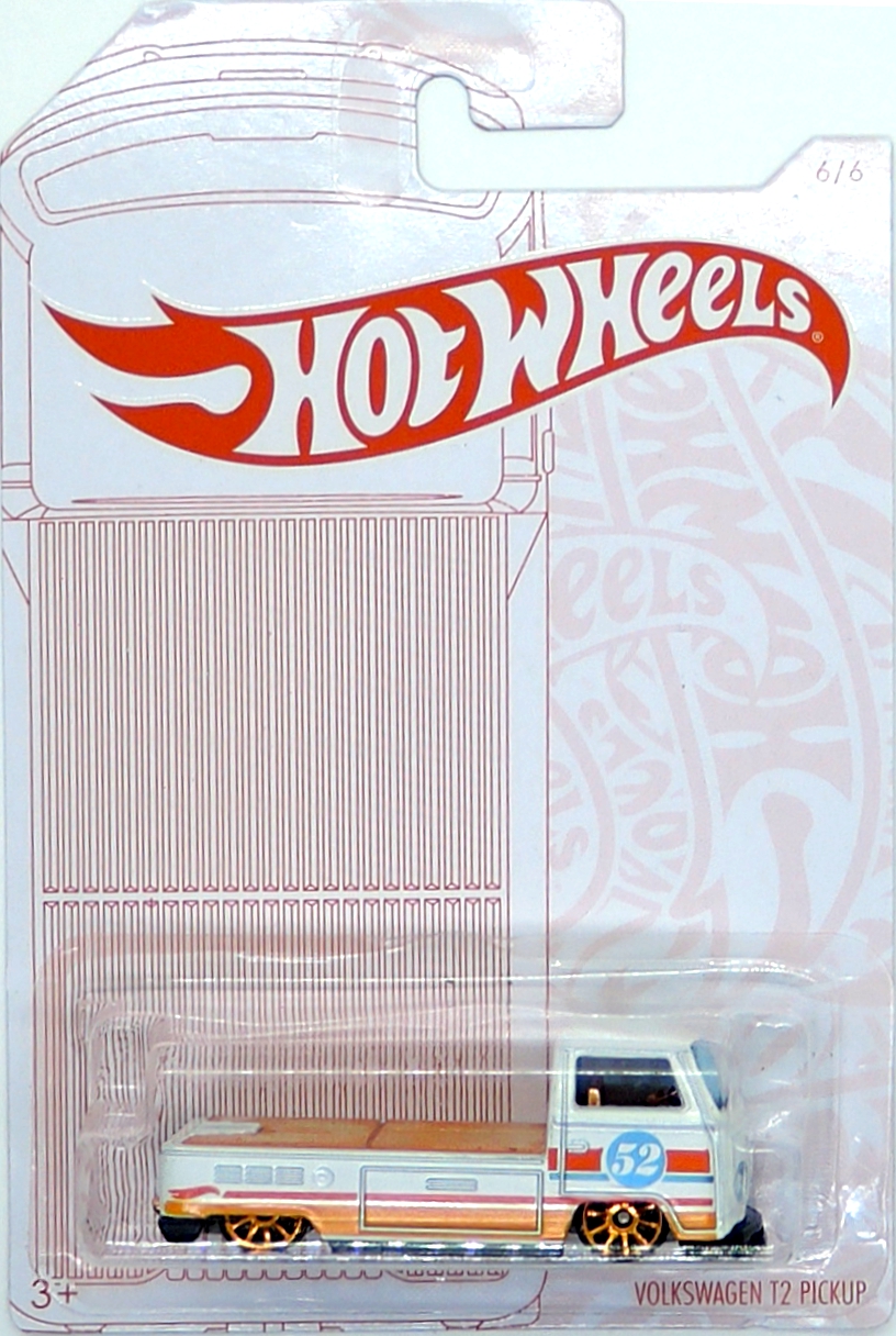 Hot Wheels - Volkswagen T2 Pickup White-copper (B9)