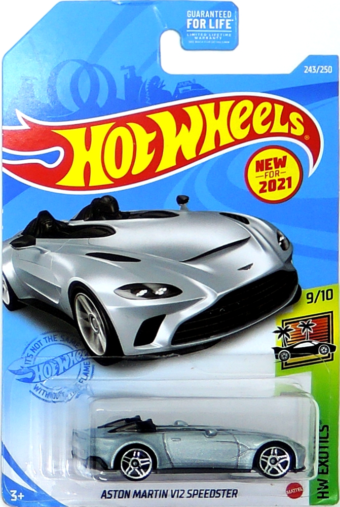 Hot Wheels - Aston Martin V12 Speedster Silver (B9)