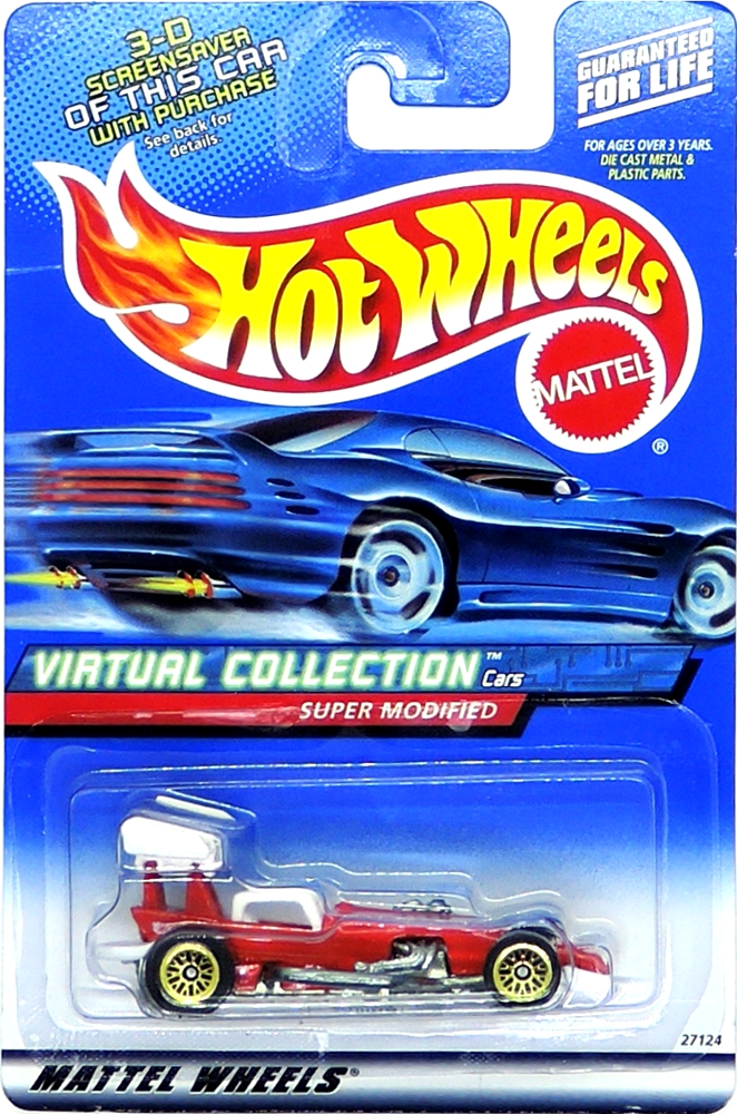 Hot Wheels - Super Modified Red-White (B9)