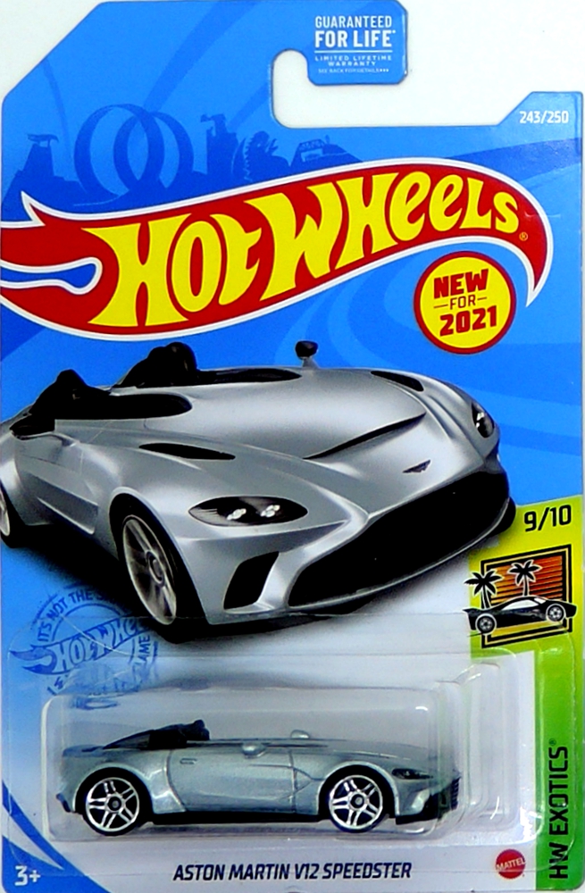 Hot Wheels - Aston Martin V12 Speedster Silver (B10)