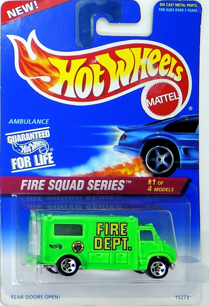 Hot Wheels - Ambulance Green (B10)