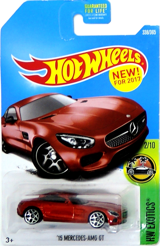 Hot Wheels - '15 Mercedes AMG GT Burgundy (B10)