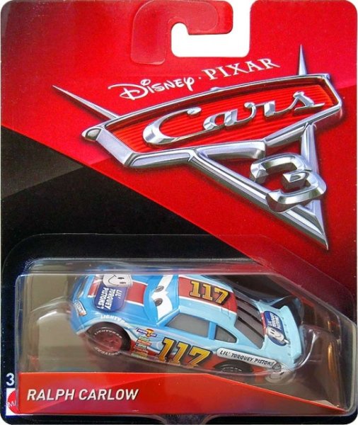 Cars 3 (Auta 3) - Ralph Carlow Nr. 117 - poškozený obal
