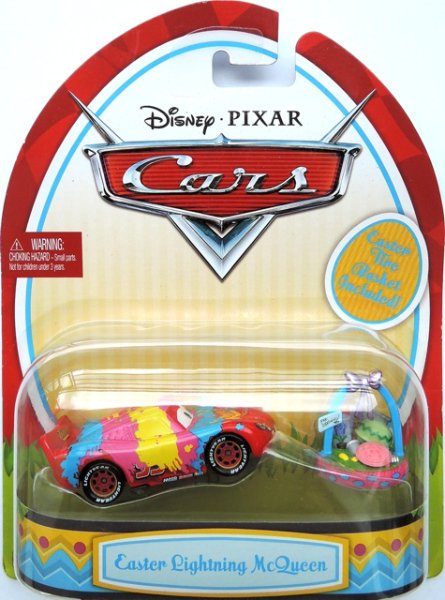 Cars (Auta) - Easter Lightning McQueen (velikonoční Blesk)
