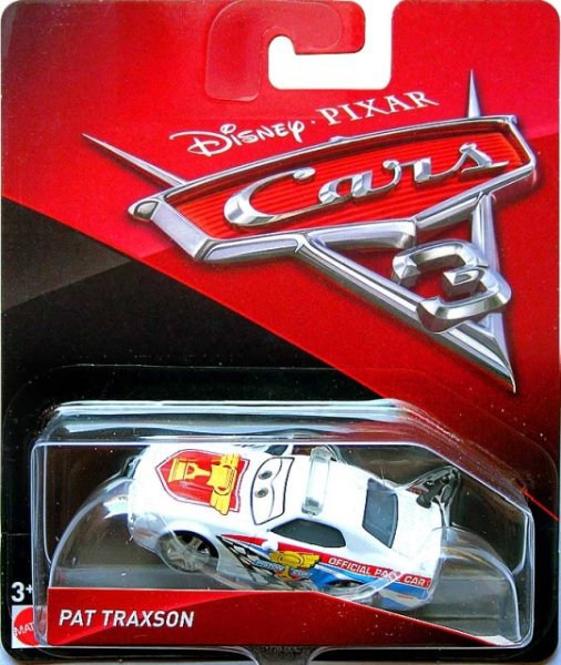 Cars 3 (Auta 3) - Pat Traxson - poškozený obal