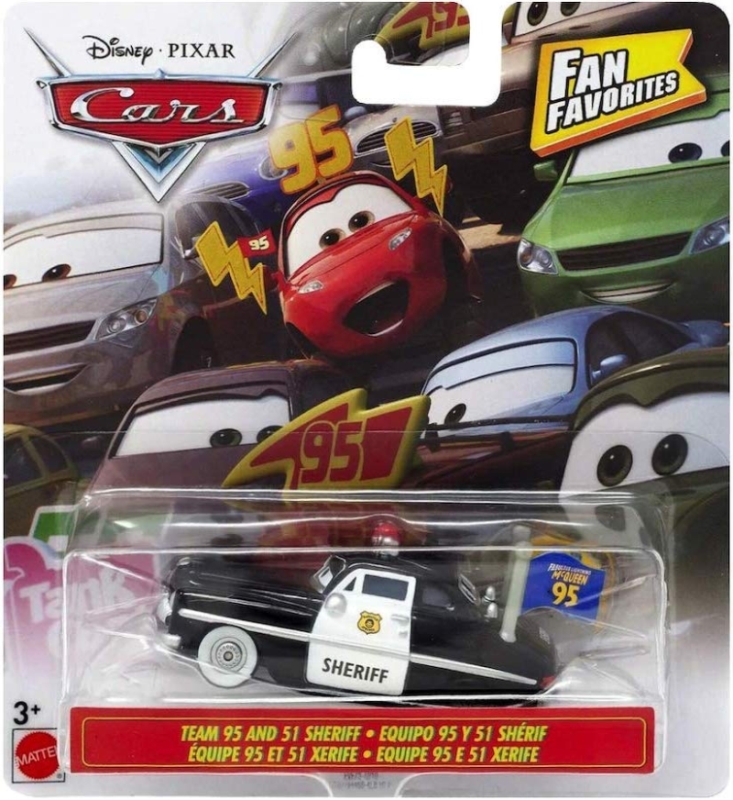Cars 3 (Auta 3) - Team 95 and 51 Sheriff (Šerif)