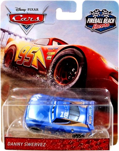 Cars 3 (Auta 3) - Danny Swervez Nr. 19 Fireball Beach