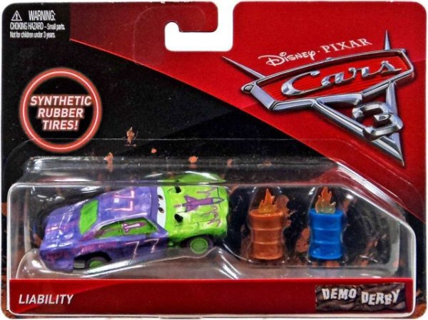 Cars 3 (Auta 3) - Liability (kolekce Demo Derby) - přelepený obal