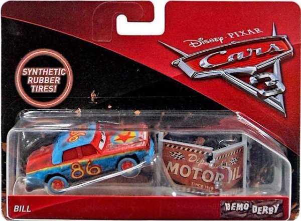 Cars 3 (Auta 3) - Bill (kolekce Demo Derby) - přelepený obal