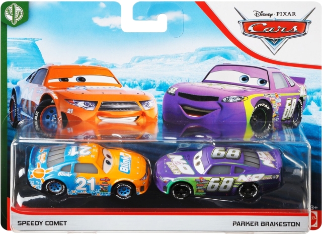 Cars 3 (Auta 3) - Speedy Comet + Parker Brakeston