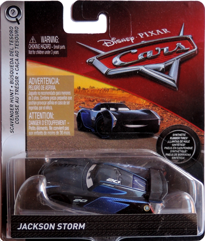Cars (Auta) - Jackson Storm Rubber Tires (gumová kolečka)