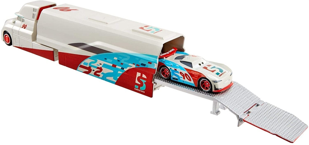 Cars 3 (Auta 3) - Ponchy Wipeout Hauler (délka cca 23 cm) + Ponchy Wipeout