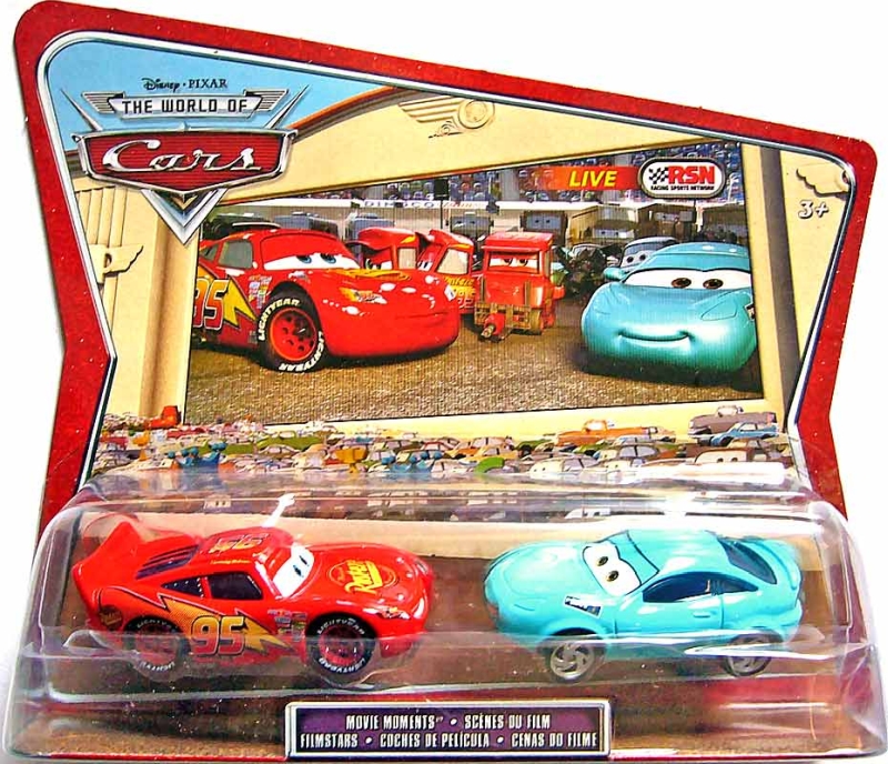 Cars (Auta) - Kori Turbowitz + Lightning McQueen - The World Of Cars - přelepený obal