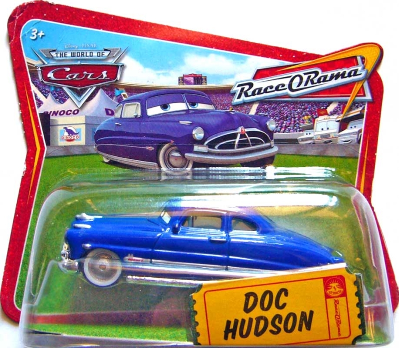 Cars (Auta) - Doc Hudson (doktor Hudson) - Race O Rama Short Card
