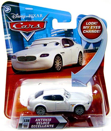 Cars (Auta) Antonio Veloce Eccelente - Look My Eyes Change (mrkací)