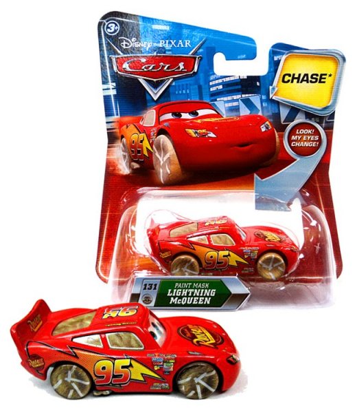 Cars (Auta) - Paint Mask McQueen CHASE - Look My Eyes Change (mrkací)