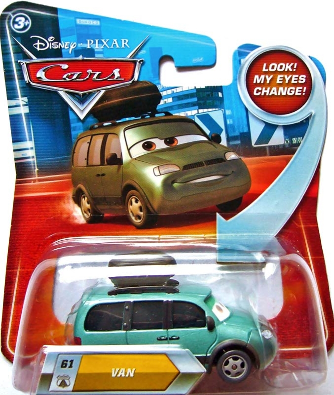 Cars (Auta) - VAN - Look My Eyes Change (mrkací)