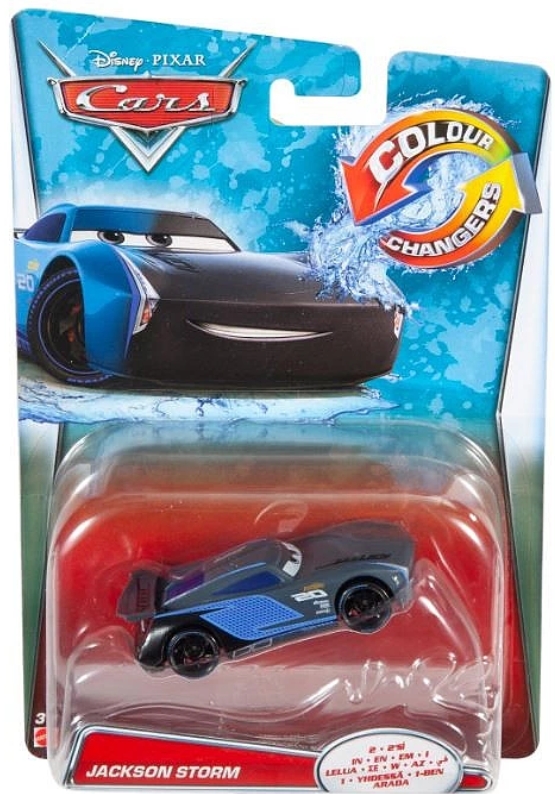 Cars 3 (Auta 3) - Color Changers Jackson Storm (Jackson Hrom měnící barvu)