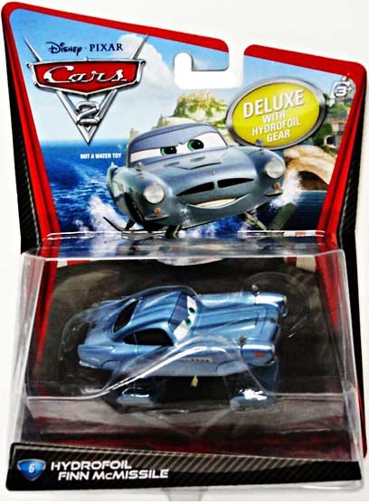 Cars 2 Deluxe (Auta 2) - Hydrofoil Finn McMissile