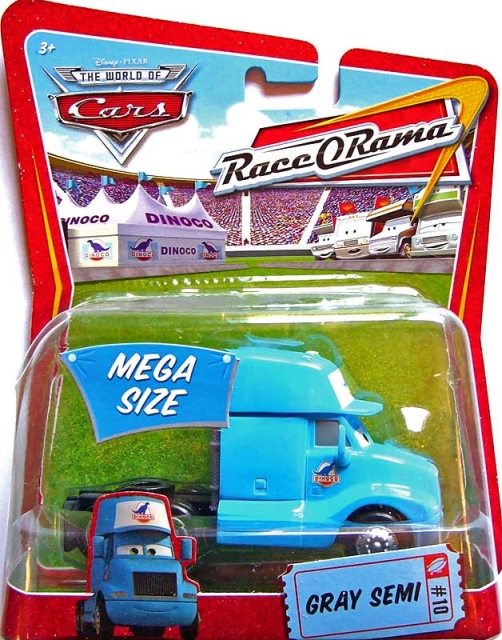 Cars (Auta) Deluxe - Gray King SEMI (Oversized) - Race O Rama