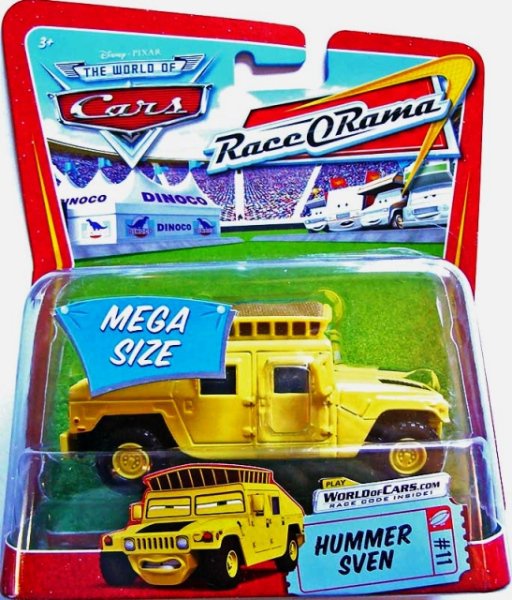 Cars Deluxe (Auta) - Hummer Sven - Race O Rama