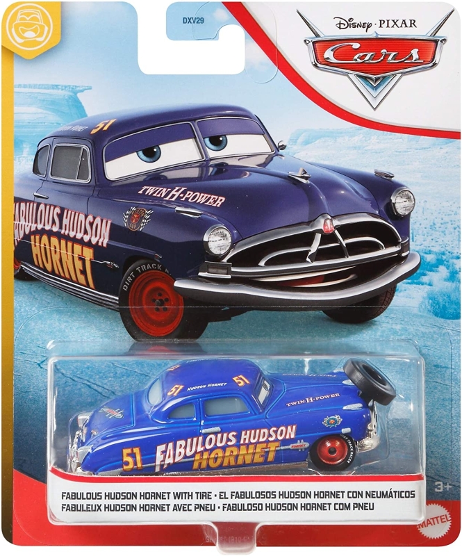 Cars 3 (Auta 3) - Fabulous Hudson Hornet with Tire