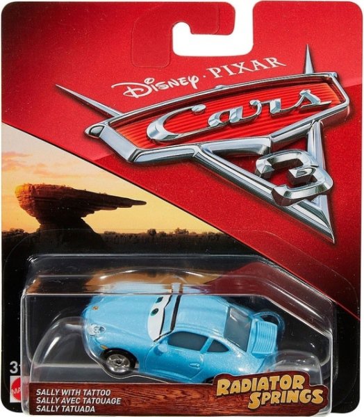 Cars 3 (Auta 3) - Sally with Tattoo (Sally s tetováním) - poškozený obal