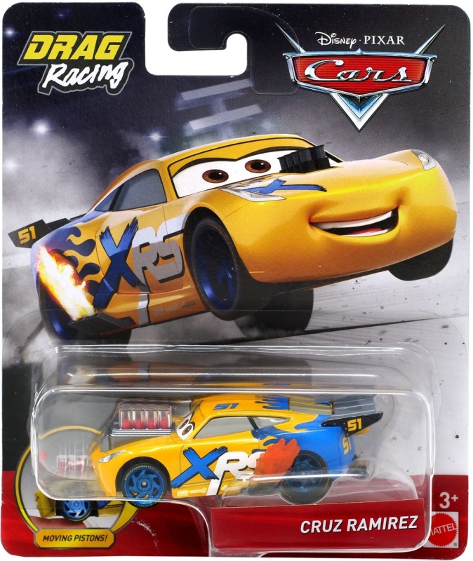 Cars 3 (Auta 3) - Cruz Ramirez Nr. 51 - XRS Drag Racing