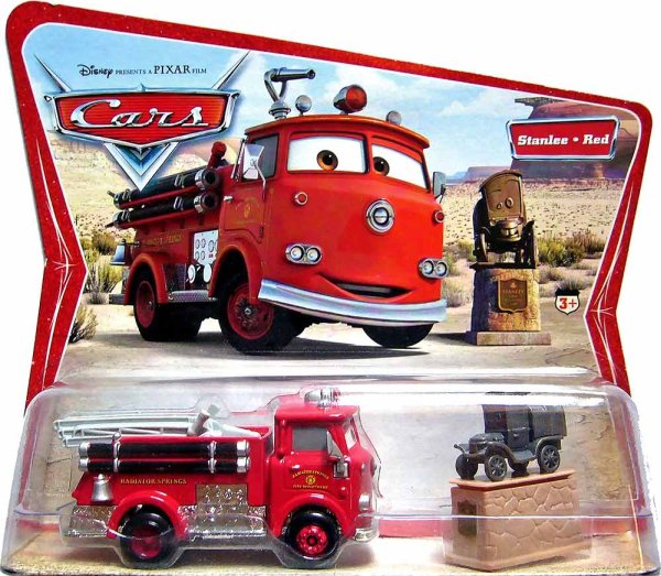 Cars (Auta) - Red + Stanley - Sběratelské - 1. Série - poškozený obal