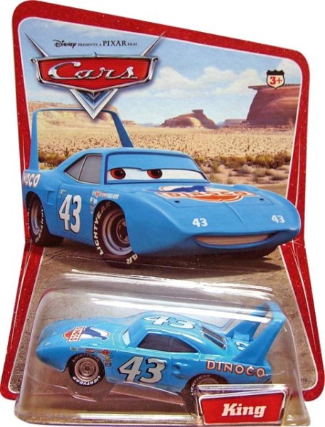 Cars (Auta) - King - Sběratelský - 1. Série - poškozený obal
