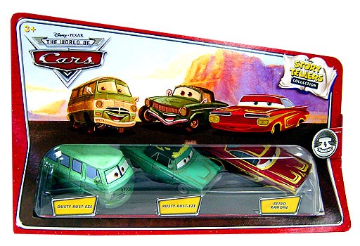 Cars Story Tellers - Dusty + Rusty + Retro Ramone