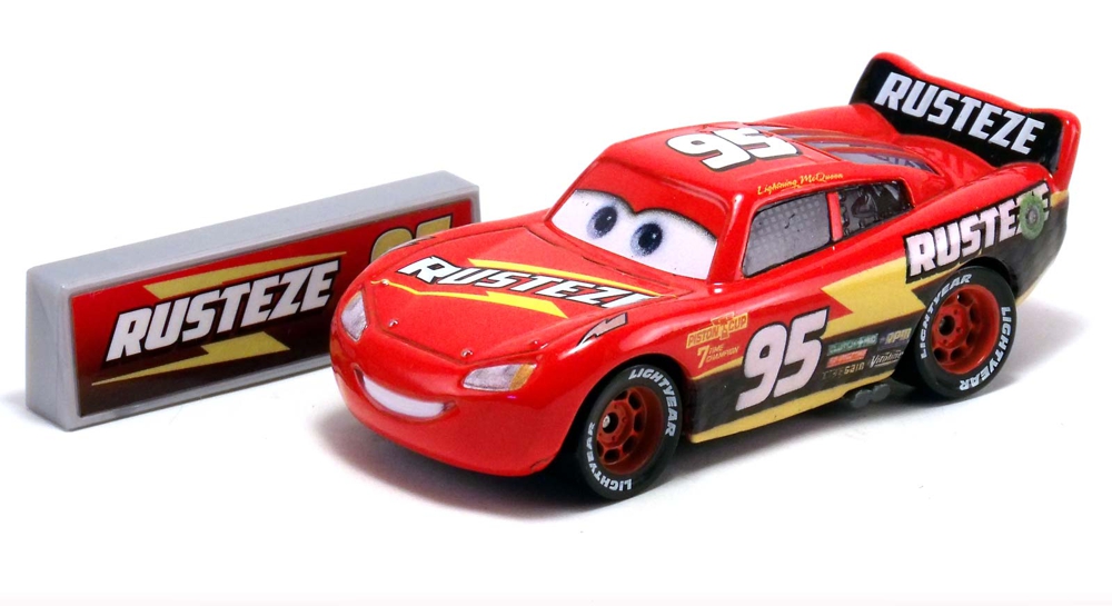 Cars 3 (Auta 3) - Lighting McQueen Nr. 5 (Blesk McQueen) - NASCAR - červené disky