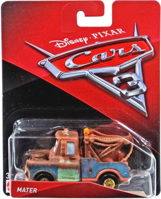 Cars 3 (Auta 3) - Mater (Burák) - výrazně poškozený obal