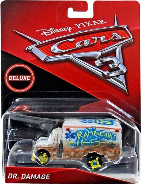 Cars 3 Deluxe (Auta 3) - Dr. Damage - výrazně poškozený obal