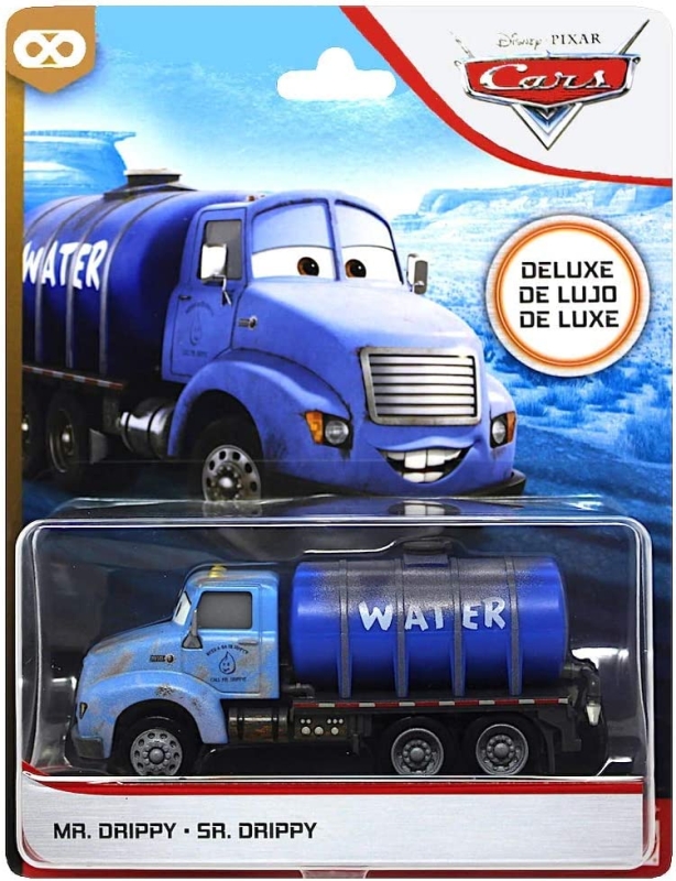Cars 3 Deluxe (Auta 3) - Mr. Drippy - výrazně poškozený obal