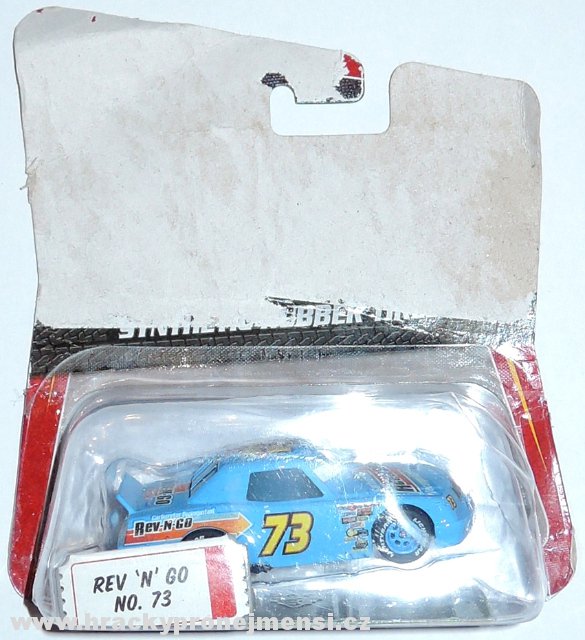 Cars (Auta) - Rev´N´Go 73 Rubber Tires (gumová kolečka) - výrazně poškozený obal