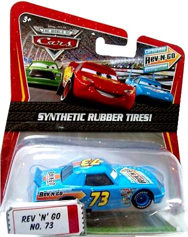 Cars (Auta) - Rev´N´Go 73 Rubber Tires (gumová kolečka) - výrazně poškozený obal