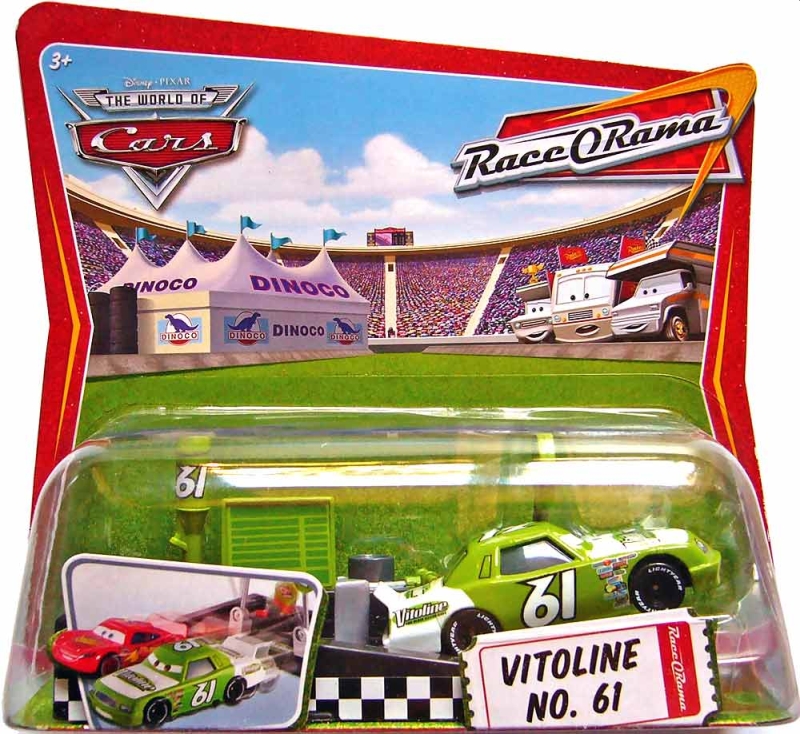Cars (Auta) - Pit Race-Off Vitoline No. 61 - Race O Rama - výrazně poškozený obal