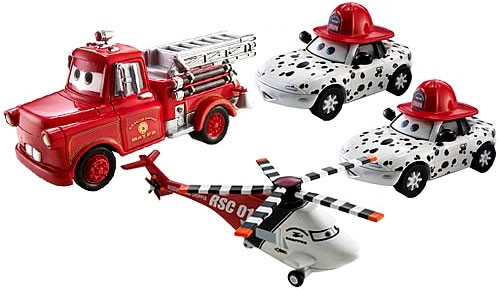 ** SUPER BOMBA ** CARS Toon Dalmatian SET